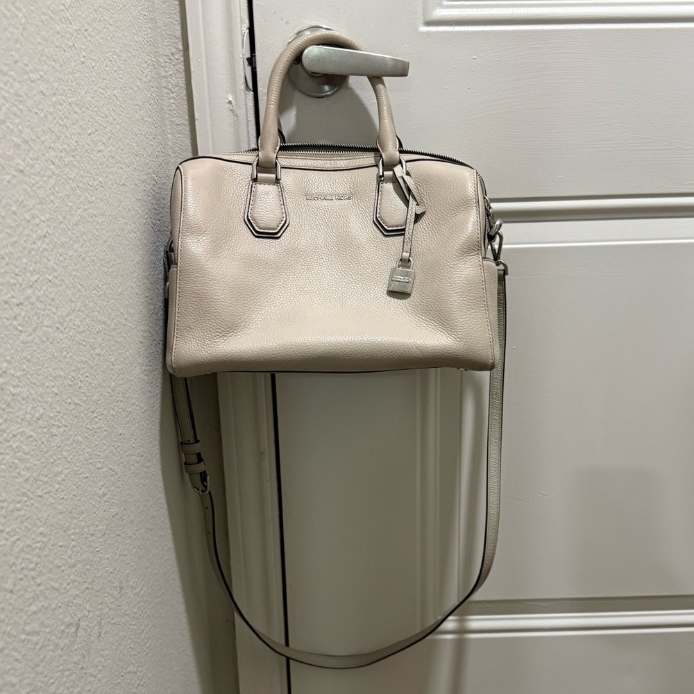 Michael Kors Gray Satchel Bag